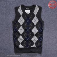 heren abercrombie and fitch v-hals vest-stil truien pattern grijs blauw Koop Goedkope 24mkl330